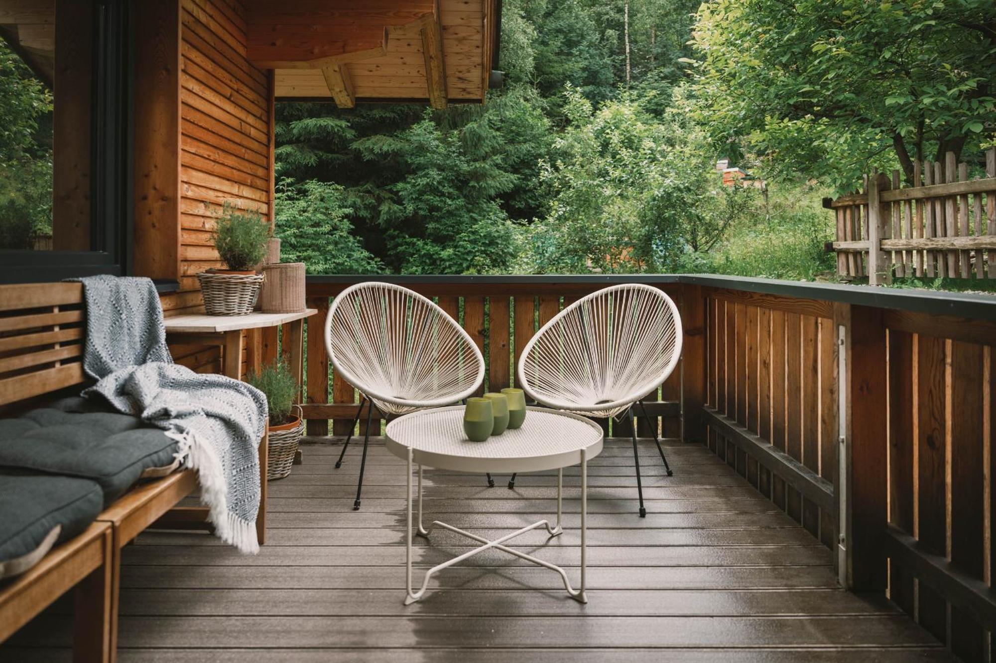 Ferienhaus Zum Stubaier Gletscher - Wald ノイシュティフト・イム・シュトゥーバイタール エクステリア 写真